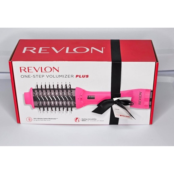 Revlon One Step Volumizer Plus Pink And Black - Picture 2 of 7